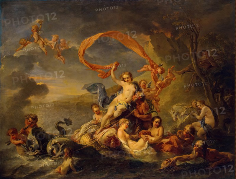 Tiumph of Galatea, 1720. Creator: Jean Baptiste van Loo.