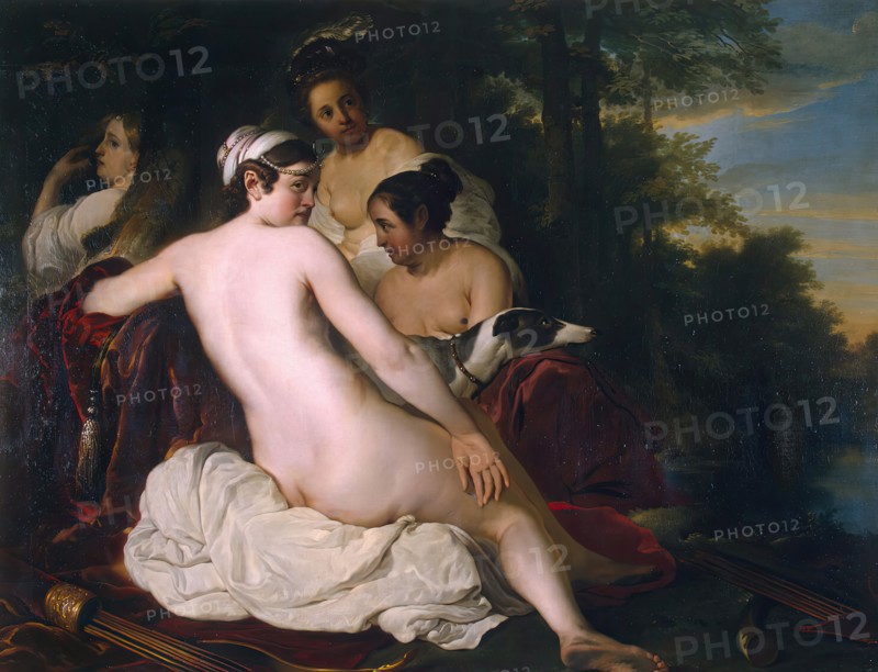 Rest of Diana and Her Nymphs, 1649. Creator: Jacob Adriaensz. Backer.