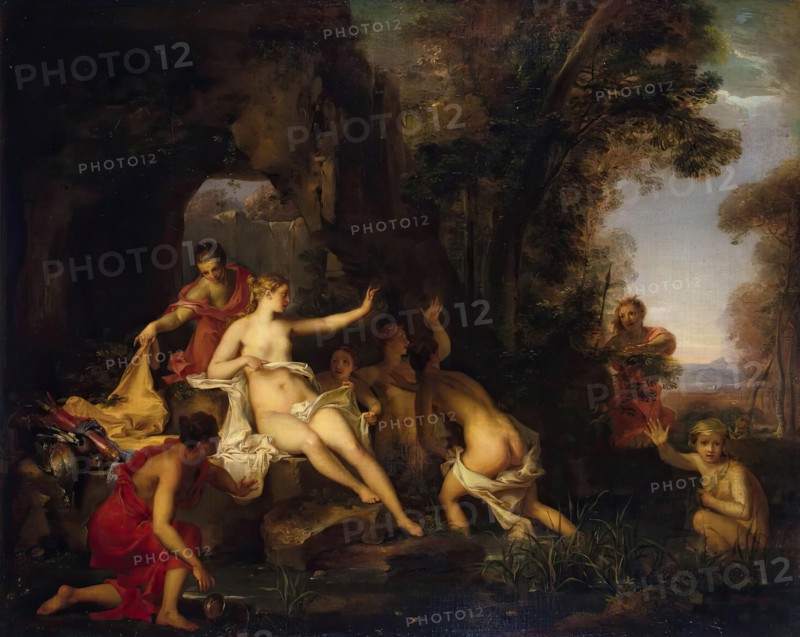 Diana and Actaeon, 1715. Creator: Louis Galloche.