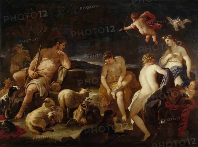 Paris's Judgement, 1681. Creator: Luca Giordano.