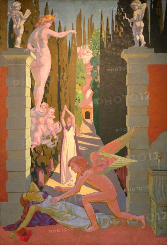Panel 4. The Vengeance of Venus, 1908. Creator: Maurice Denis.