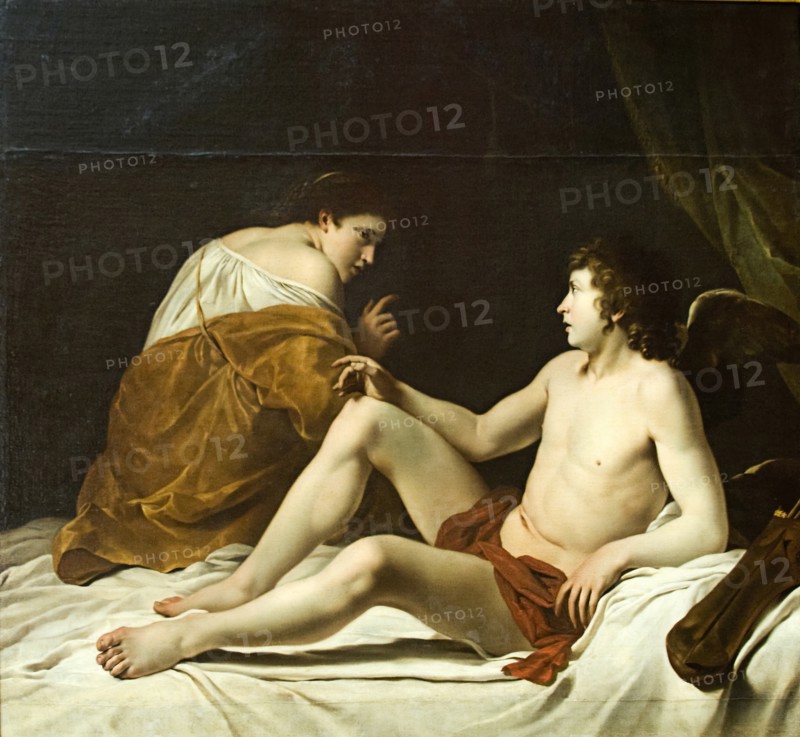 Cupid and Psyche, 1610. Creator: Orazio Gentileschi.