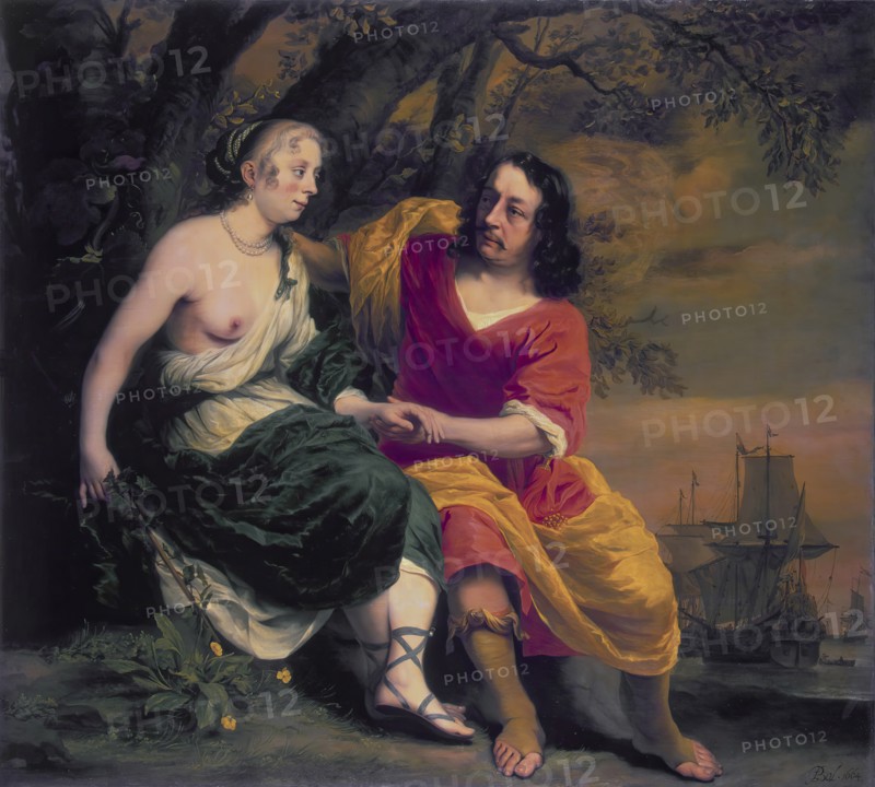 Portrait of a Married Couple as Medea and Jason, 1664  Creator: Ferdinand Bol.
