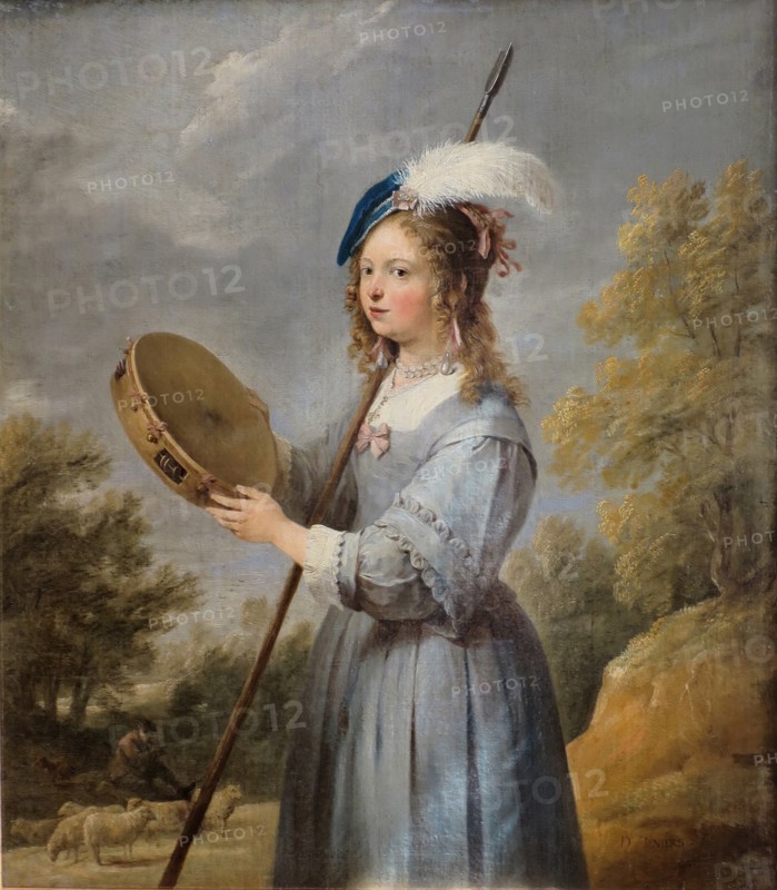 Shepherdess, 1655. Creator: David Teniers II.