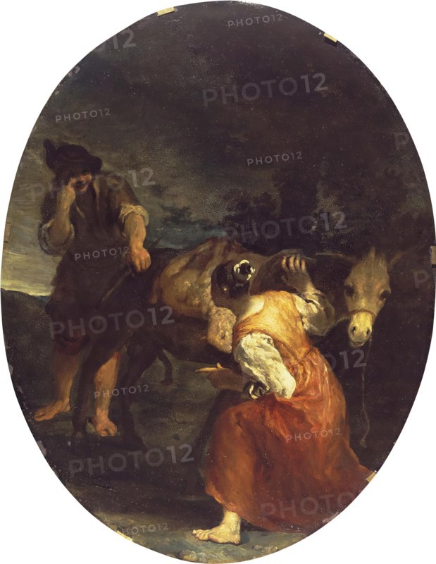 Genre Scene: Shepherd and Shepherdess, 1730. Creator: Giuseppe Maria Crespi.