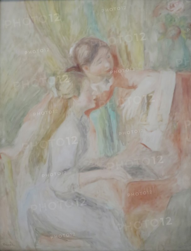Young Girls at the Piano, 1892. Creator: Pierre-Auguste Renoir.