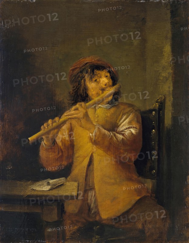 Flautist, 1630. Creator: David Teniers II.
