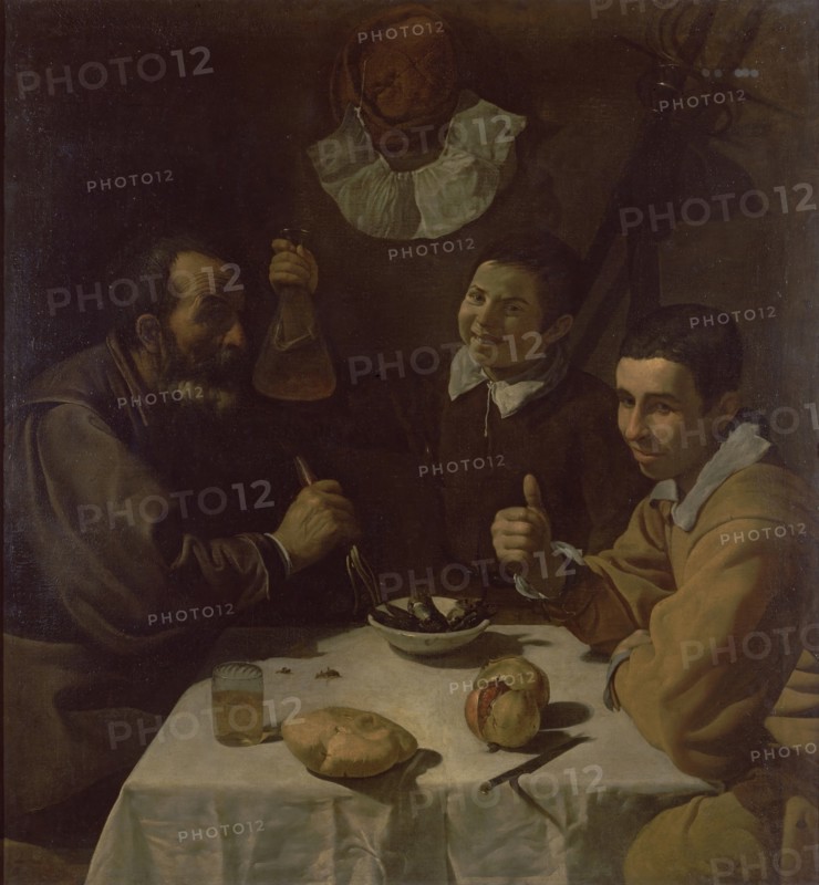 The Lunch, 1617. Creator: Diego Velasquez.