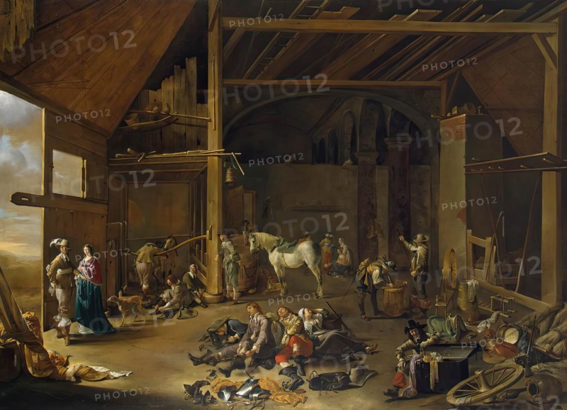 Soldier's Rest, 1650. Creator: Jacob Duck.