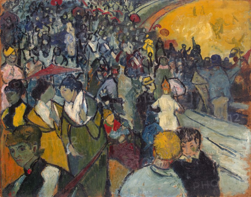 Arena in Arles, 1888. Creator: Vincent van Gogh.