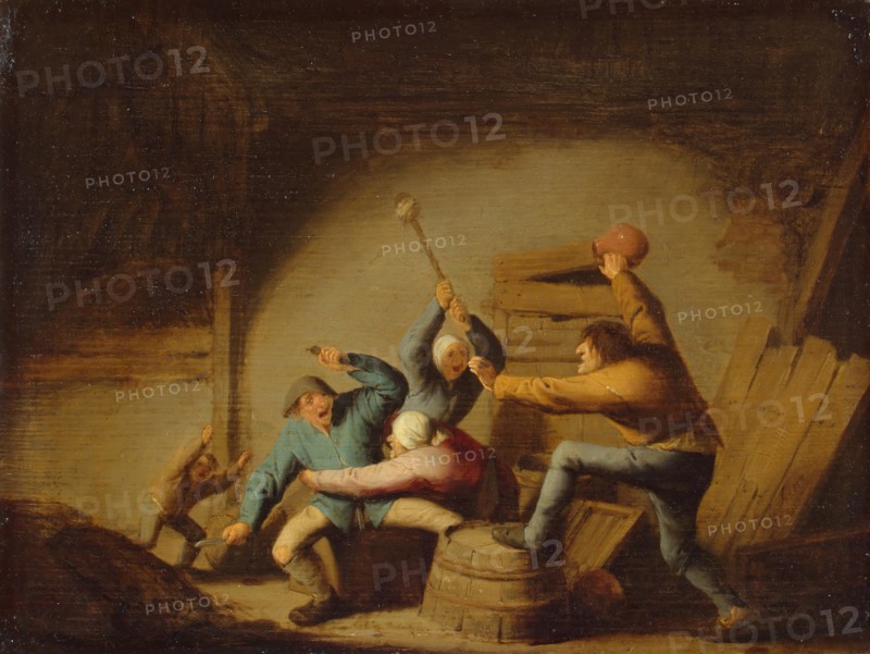 Brawl, 1637. Creator: Adriaen van Ostade.
