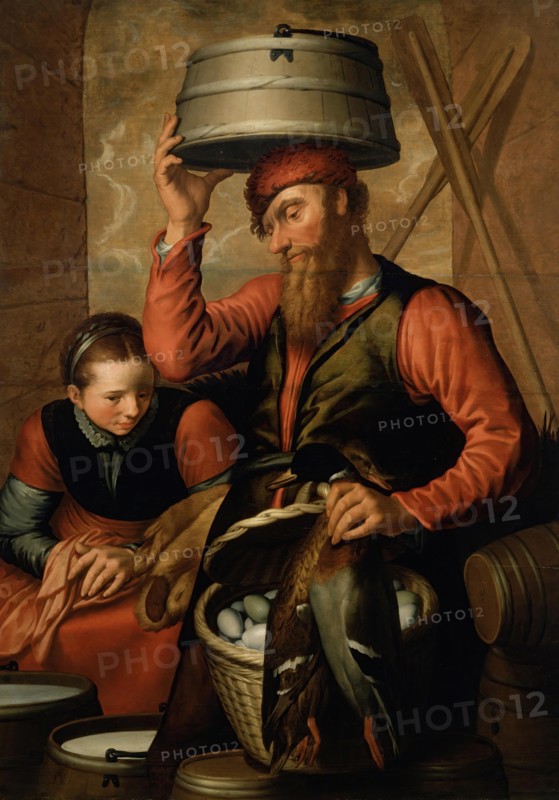 Trader in Game, 1561. Creator: Pieter Aertsen.