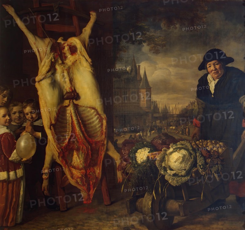 Nieuwmarkt in Amsterdam, 1666. Creator: Bartholomeus van der Helst.