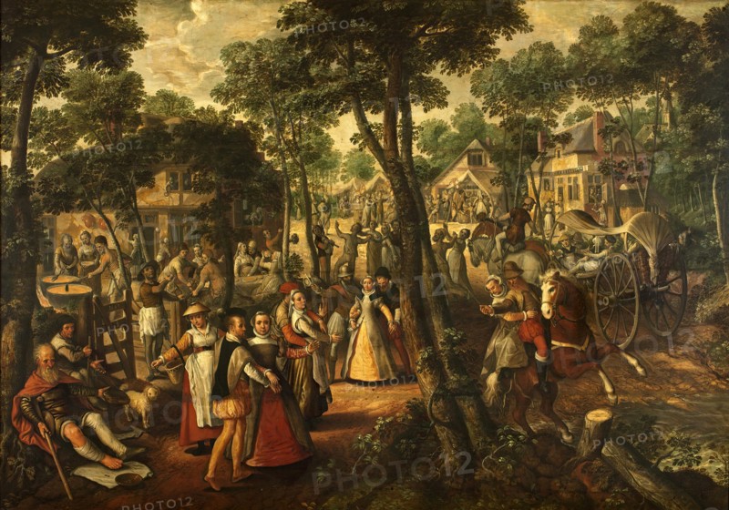 Rural Festival, 1563. Creator: Joachim Beuckelaer.