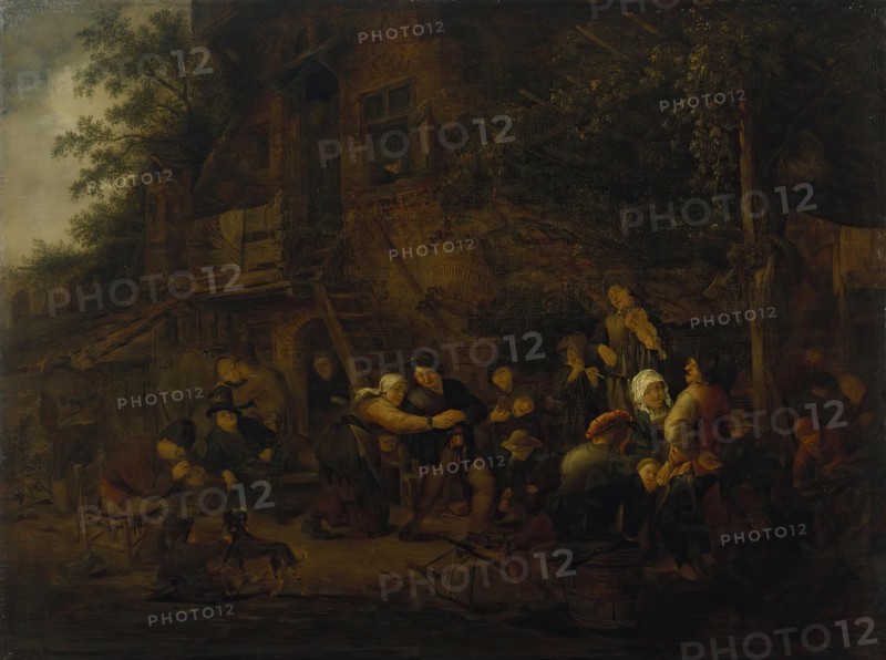 Rural Feast, 1640. Creator: Adriaen van Ostade.