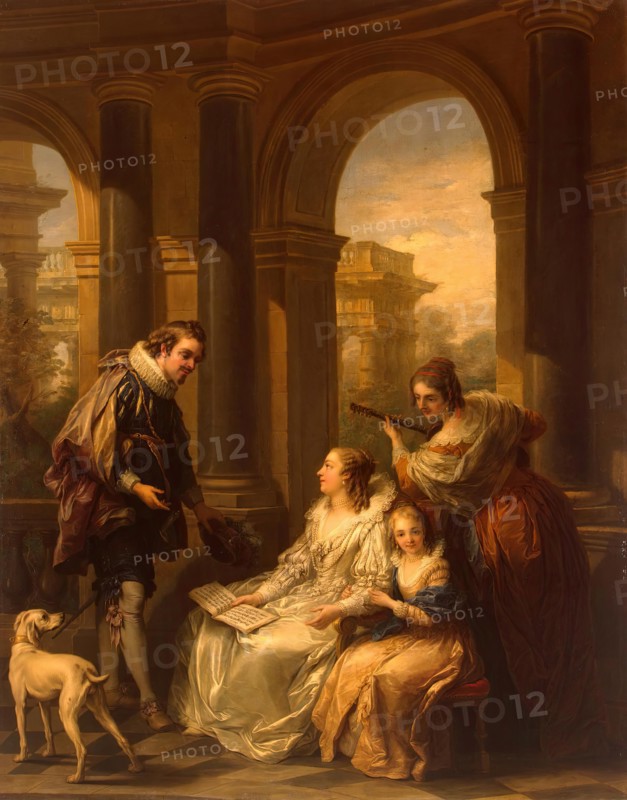 Spanish Concert, (Spanish conversation), 1754. Creator: Carle van Loo.