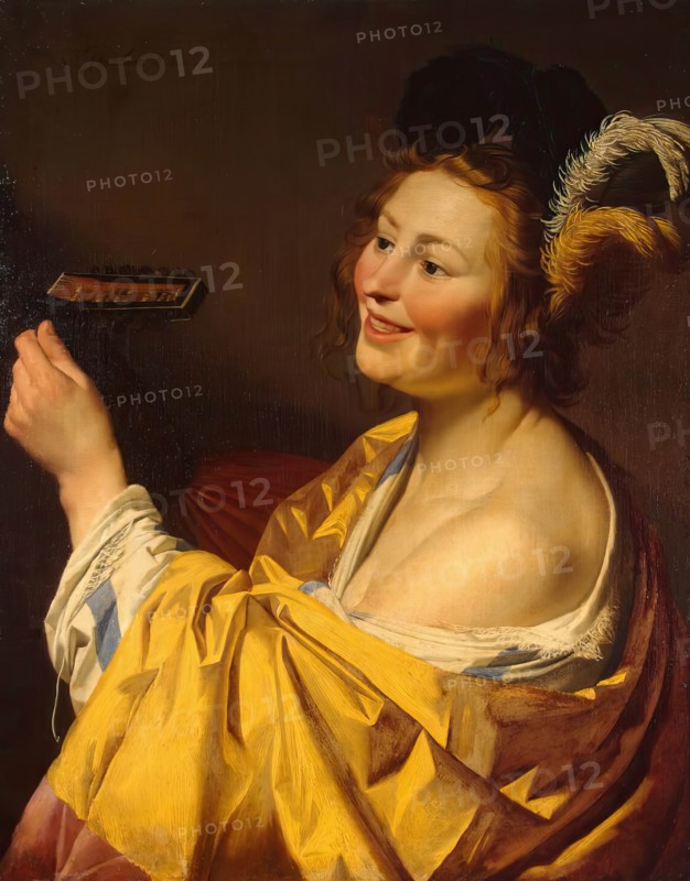 Lute Player, 1624. Creator: Gerrit van Honthorst.
