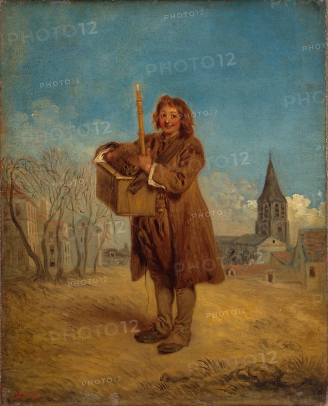 Savoyard with a Marmot, 1716. Creator: Jean-Antoine Watteau.