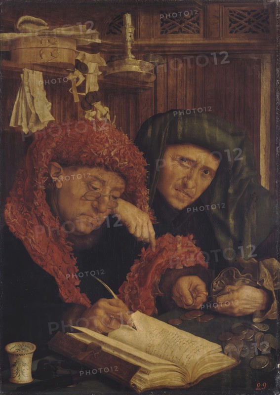Tax-Collectors (?), 1535. Creator: Marinus van Reymerswaele.