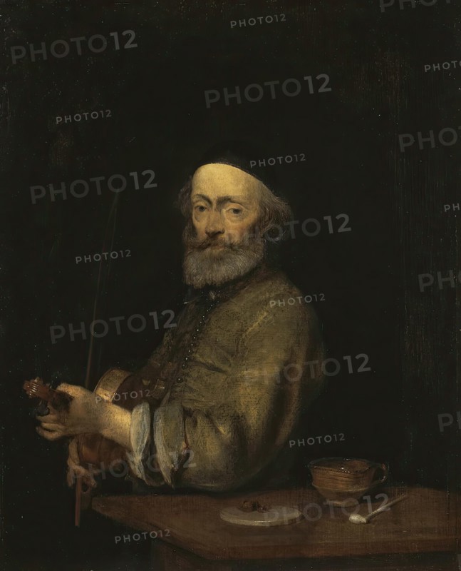 Violinist, 1649. Creator: Gerard ter Borch I.