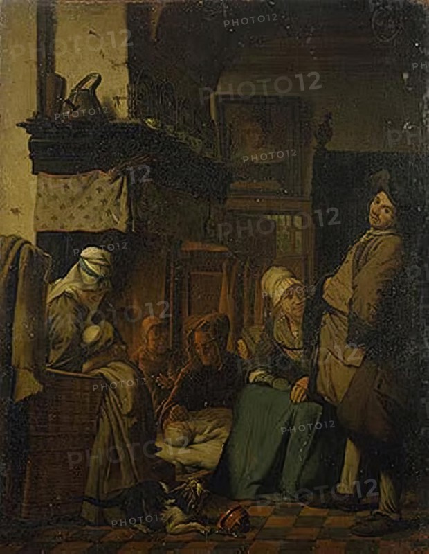 Genre Scene, 1712. Creator: Jan Josef Horemans I.