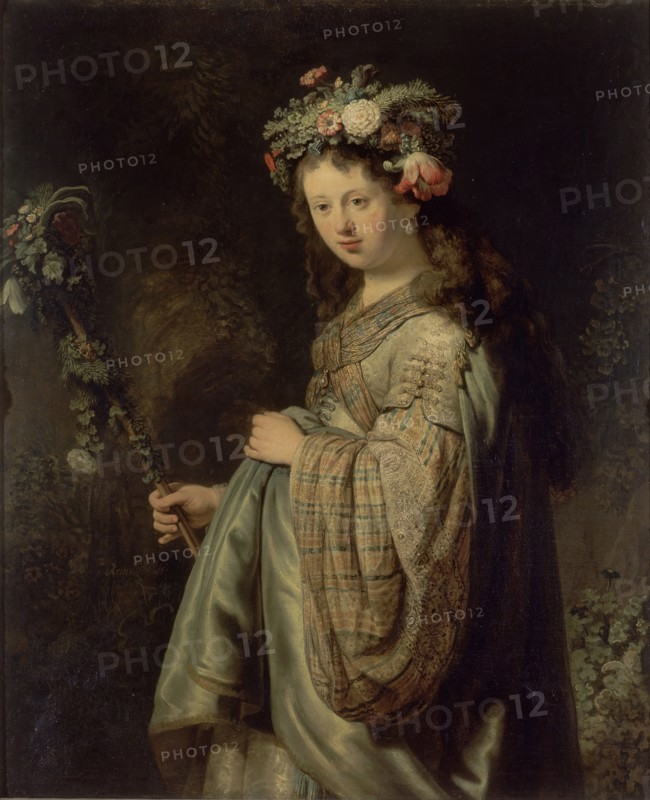 Flora, 1634. Creator: Rembrandt Harmensz van Rijn.