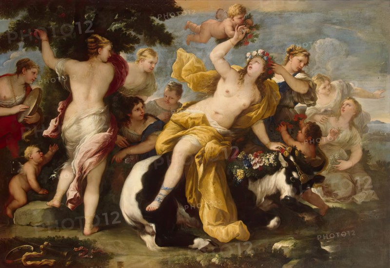 Rape of Europa, 1675. Creator: Luca Giordano.