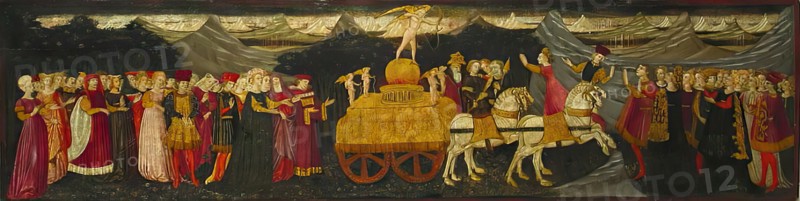 Triumph of Cupid, Mid 15th century. Creator: Unknown.