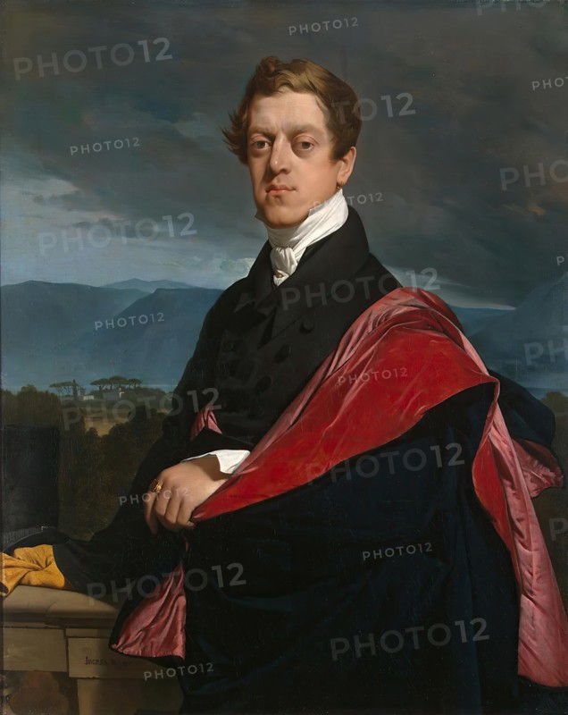 Portrait of Count Nikolay Guryev, 1821. Creator: Jean-Auguste-Dominique Ingres.