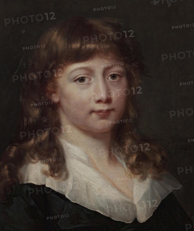 Portrait of a Boy, 1789. Creator: Jean-Laurent Mosnier.
