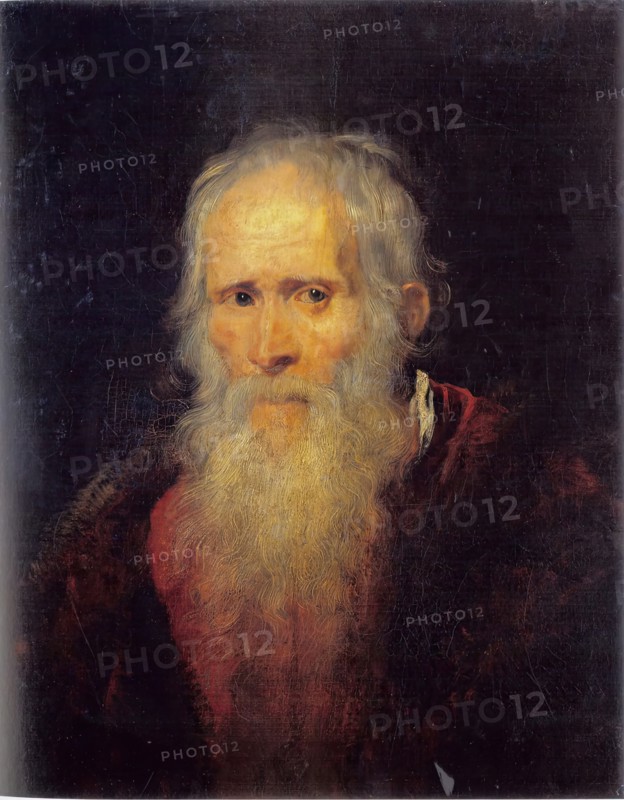 Head of an Old Man, 1621. Creator: Anthony van Dyck.