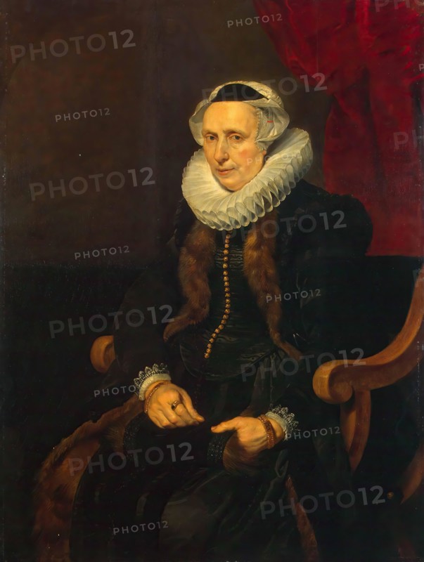 Portrait of an Old Lady Sitting in an Arm-Chair, 1630. Creator: Cornelis de Vos.
