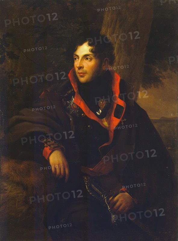Portrait of Nikolai M. Kamensky, 1850. Creator: Friedrich Georg Weitsch.