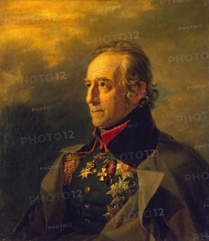 Portrait of Pyotr K. Suchtelen (1751-1836) (1st), 1820. Creator: George Dawe.