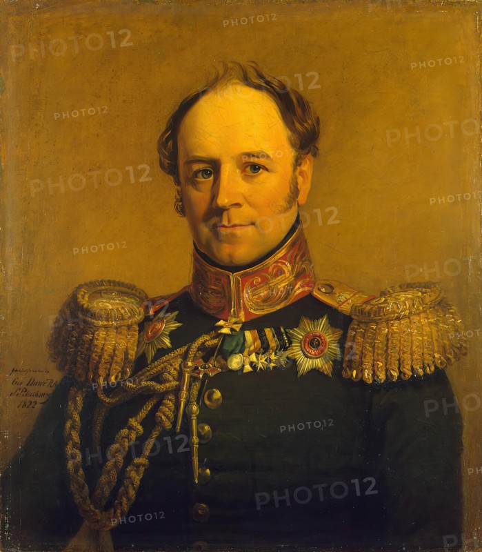Portrait of Alexander Kh. von Benckendorf (1781-1844) (1st), 1822. Creator: George Dawe.