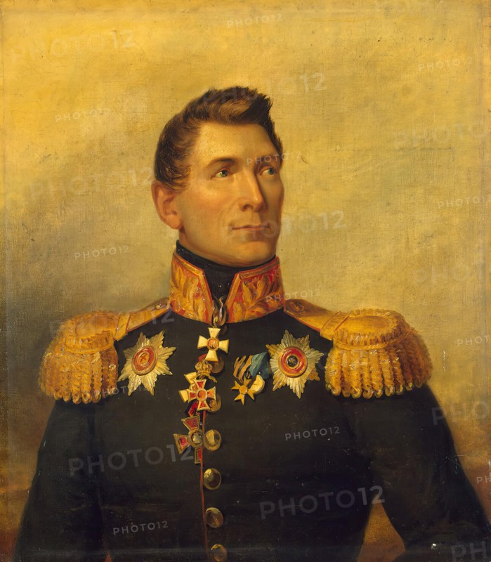 Portrait of Bogdan B. Helfreich (1776-1843), 1822. Creator: George Dawe.