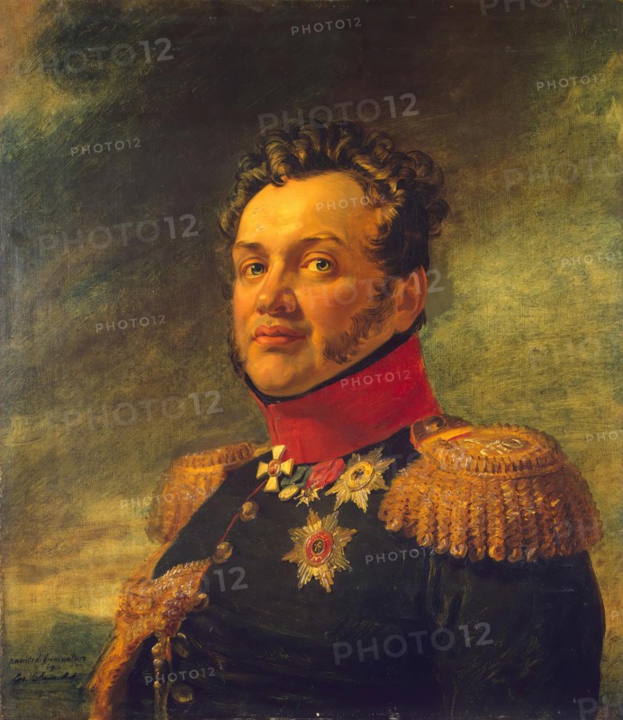 Portrait of Nikolai G. Repnin-Volkonsky (1778-1845), 1822. Creator: George Dawe.