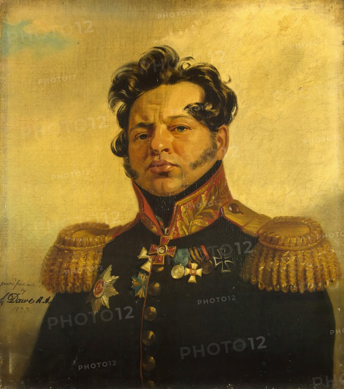 Portrait of Fyodor N. Posnikov (1784-1841), 1823. Creator: George Dawe.