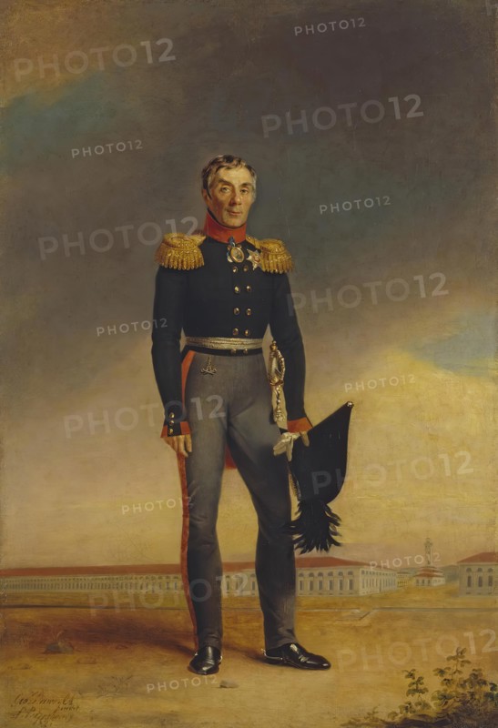 Portrait of Count Alexey Arakcheyev, 1825. Creator: George Dawe.