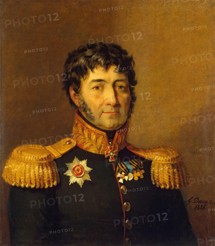 Portrait of Semyon G. Gangeblov (1757-1827), 1826. Creator: George Dawe.