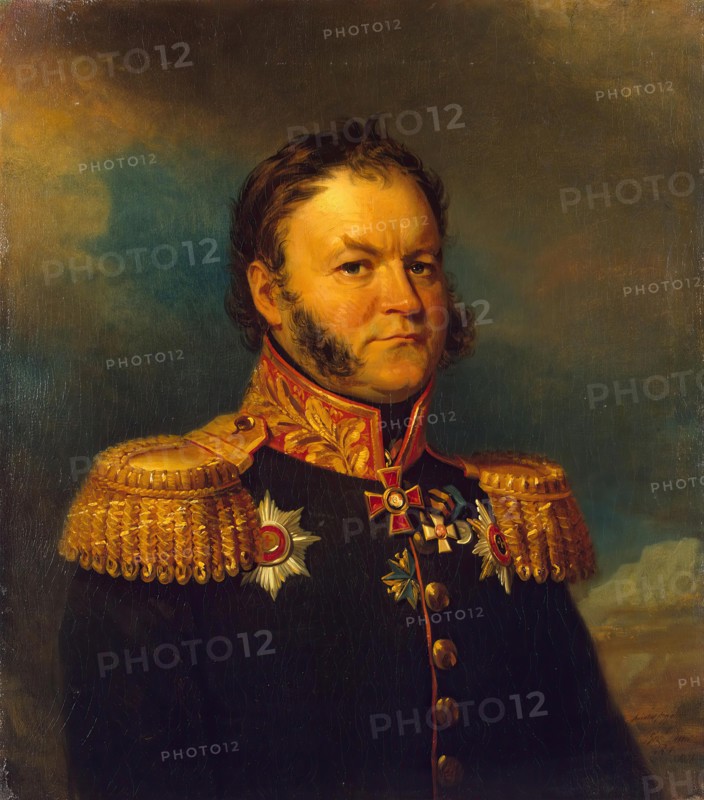 Portrait of Ivan A. Velyaminov (1771-1837), 1828. Creator: George Dawe.