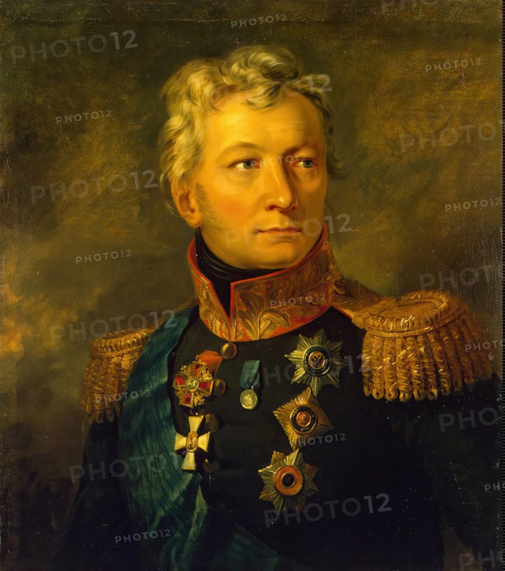Portrait of Alexander P. Tormasov (1752-1819), 1822. Creator: Workshop of George Dawe.