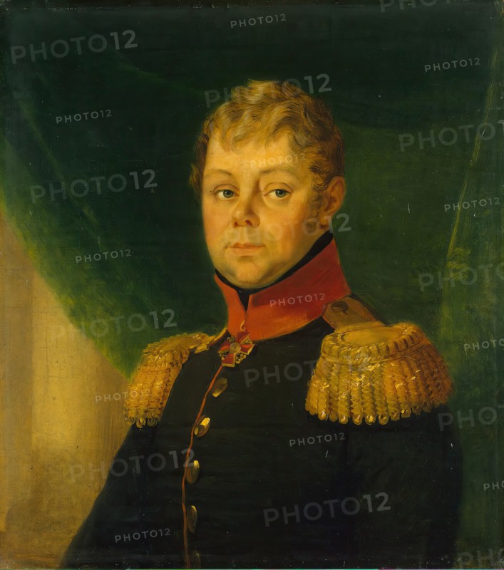 Portrait of Fyodor V. Nazimov (1764-1827), 1824. Creator: Workshop of George Dawe.