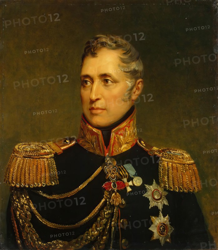 Portrait of Karl O. Pozzo di Borgo (1764-1842), 1824. Creator: Workshop of George Dawe.