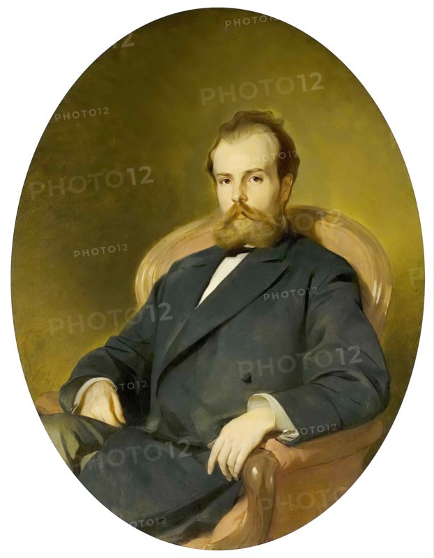 Portrait of Pavel Pyasetsky, 1897. Creator: Ivan Makarov.