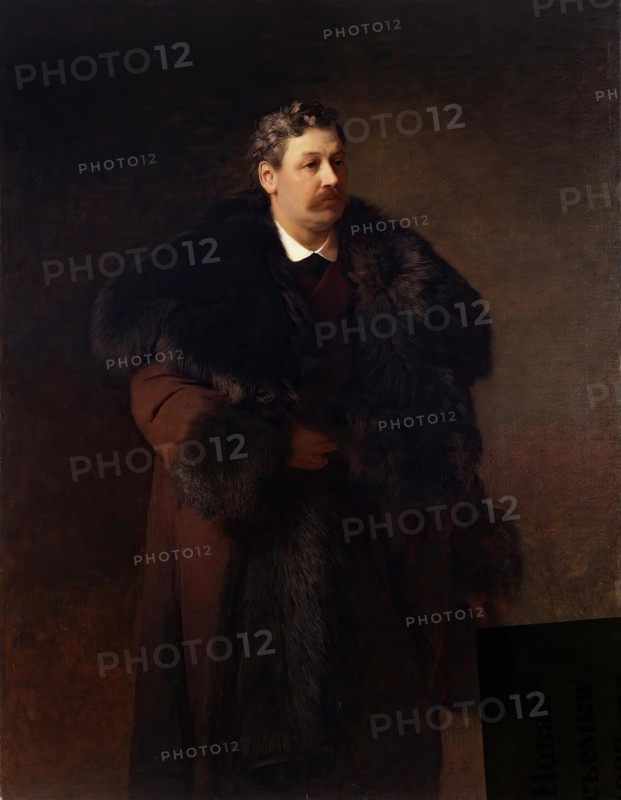 Portrait of P.A. Zubov, 1873. Creator: Johann Köler.