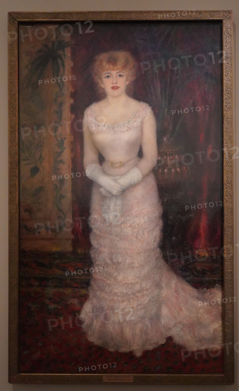Portrait of Jeanna Samary, 1878. Creator: Pierre-Auguste Renoir.