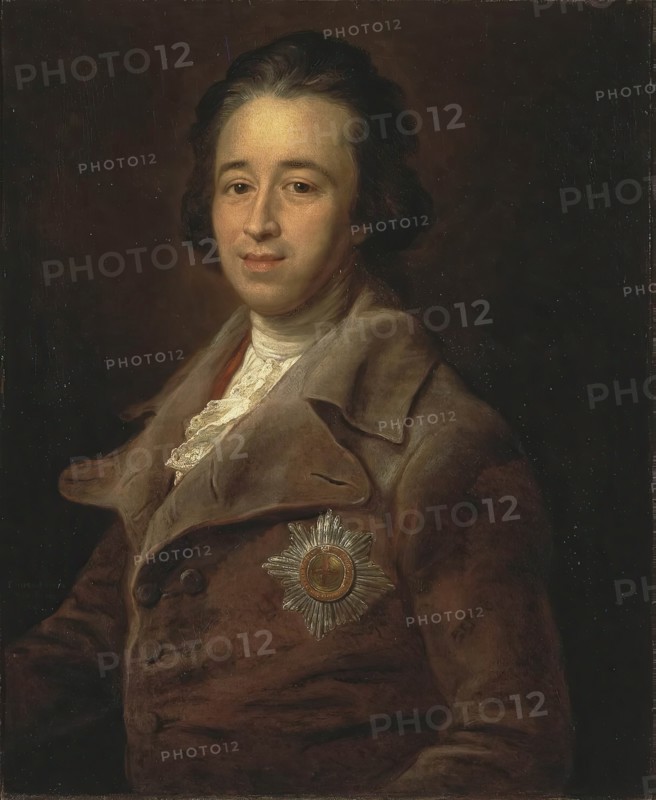 Portrait of Prince B. Kurakin, 1782. Creator: Pompeo Batoni.
