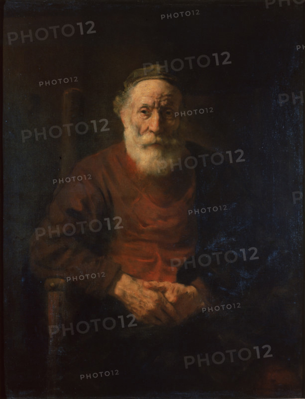 Portrait of an Old Man in Red by Rembrandt, 1654. Creator: Rembrandt Harmensz van Rijn.