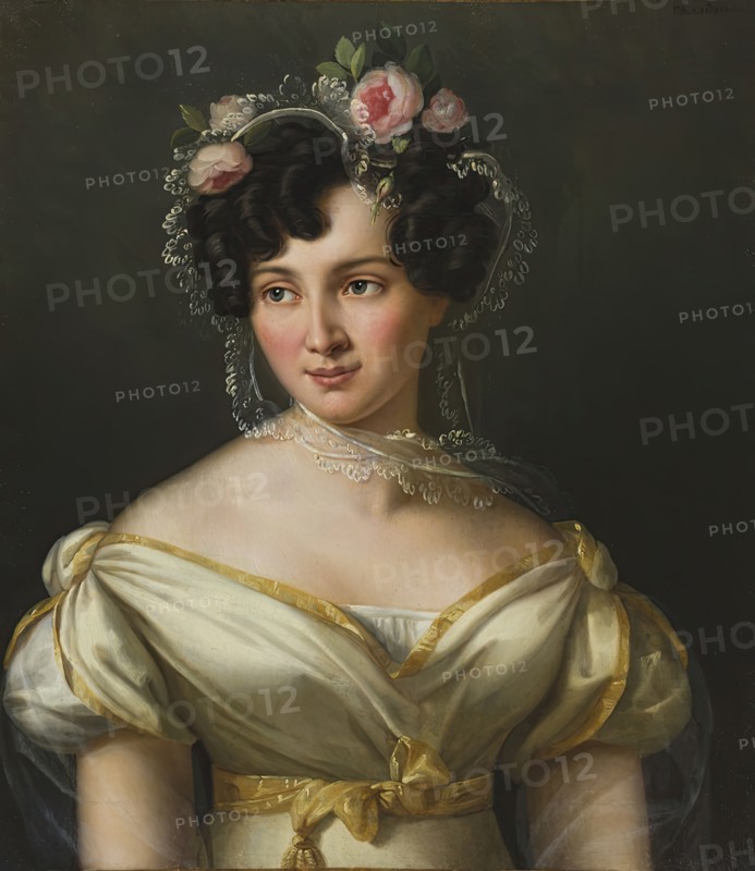 Portrait of Princess Anna Nikolayevna, 1825. Creator: Sophie Chéradame.